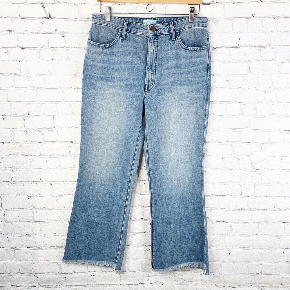 MUMU BLUE Bronx Kick Flare High Rise Jean Women's